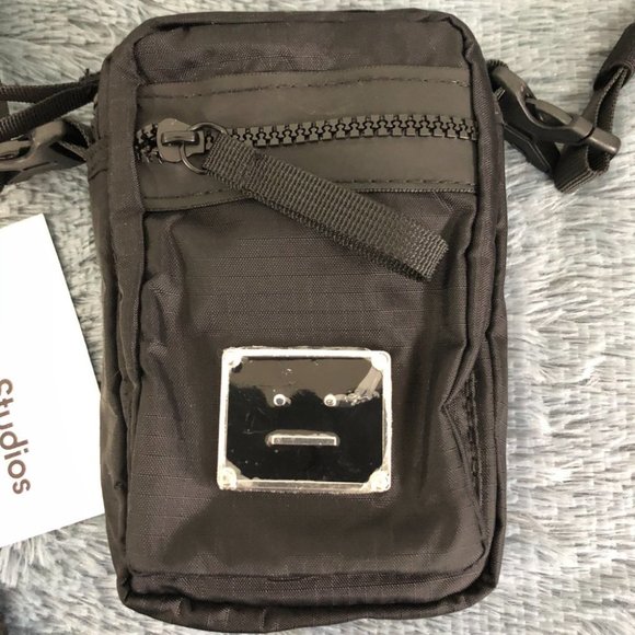 Acne Studios Logo Plaque Pocket Crossbody Bag - Picture 3 of 7